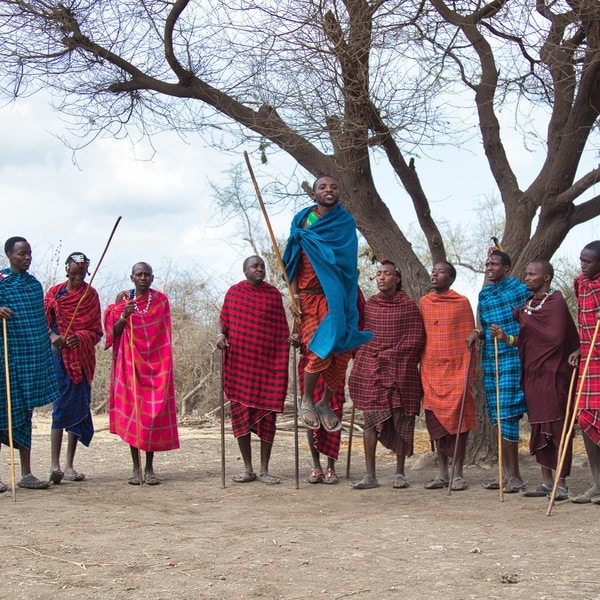 Poblado Maasai